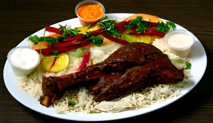 Lamb Shank Dinner Plate